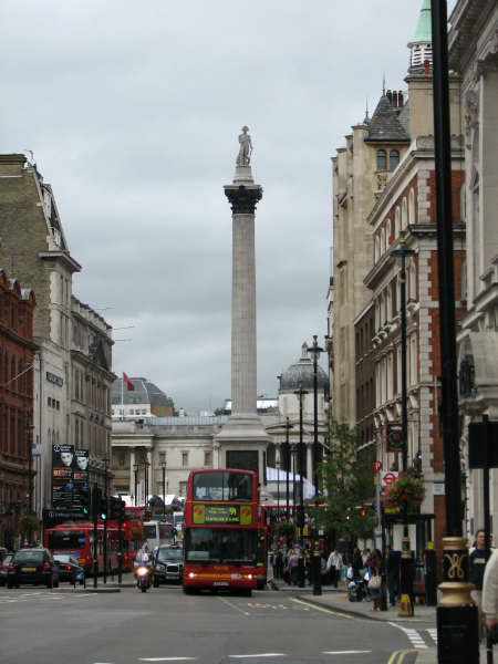 looking-towards-trafalgar-square-London-UK