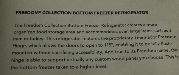 Refrigerator instead of refridgerator