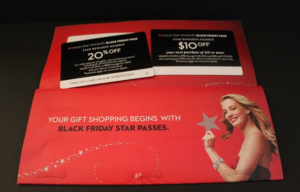 Macy's coupon mailer for customers